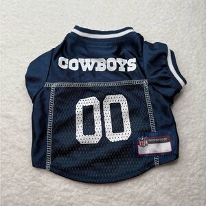 COWBOYS- Football NFL‎ Dog Pet Mesh Jersey Sz XXS Pets Unisex Fandom EUC
